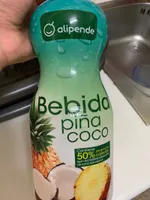 Bebida piña y coco