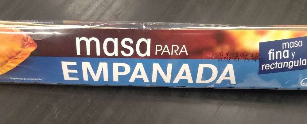 Masa empanada