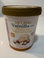 Helado Vainilla con Nueces Macadamia