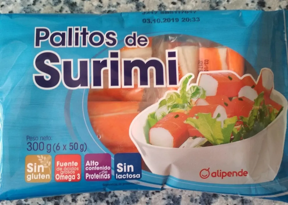 Palitos de Surimi