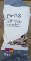 Pipas tostadas saladas