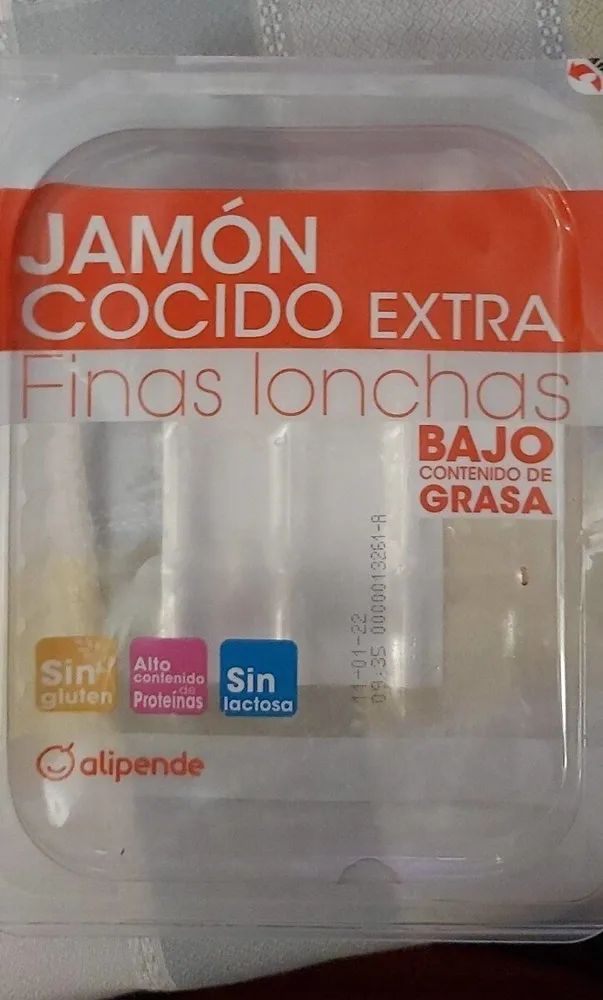 Jamón cocido extra