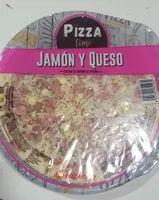 Pizza Jamon y Queso