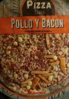 Pizza pollo y bacon