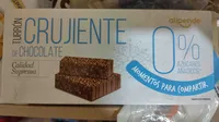 Turrón crujiente chocolate 0%