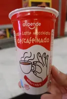 Café latte macchiato descafeinado