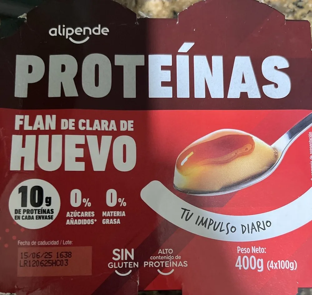 Flan De Clara De Huevo