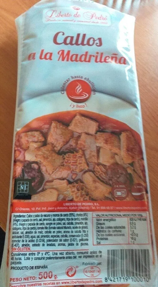 Callos a la madrileña