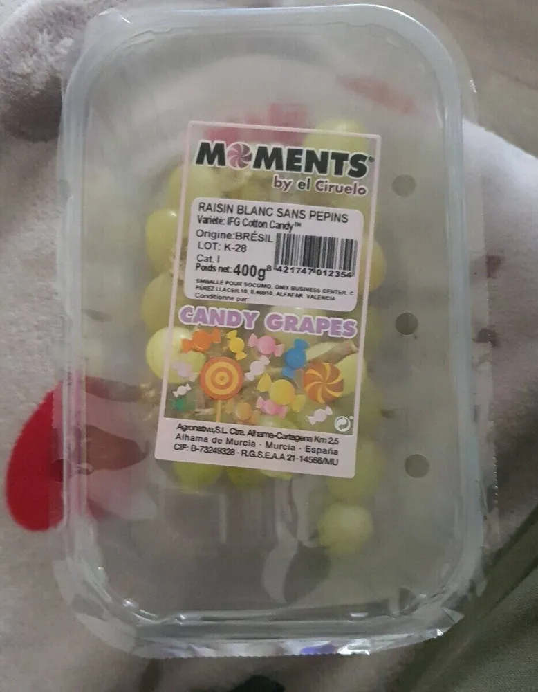Raisins sans pépins
