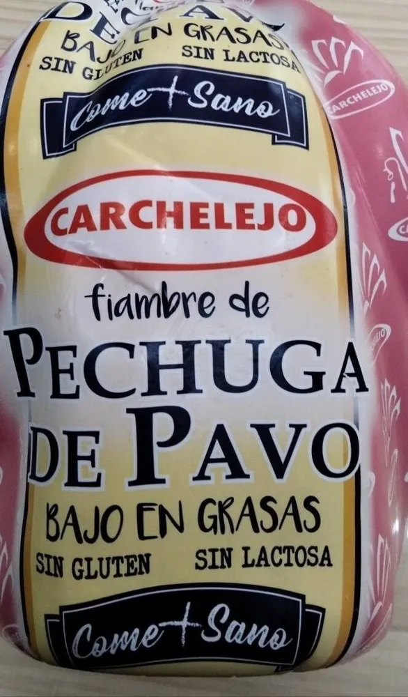 Fiambre de pechuga de pavo cocida