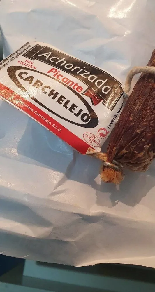 Morcilla achorizada picante