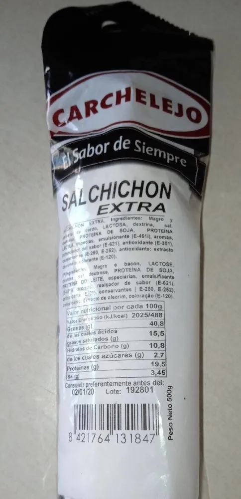 Salchichón Extra