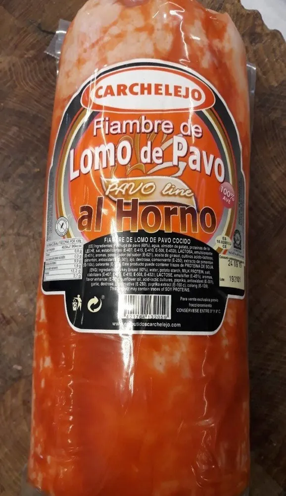 Pavo line al horno