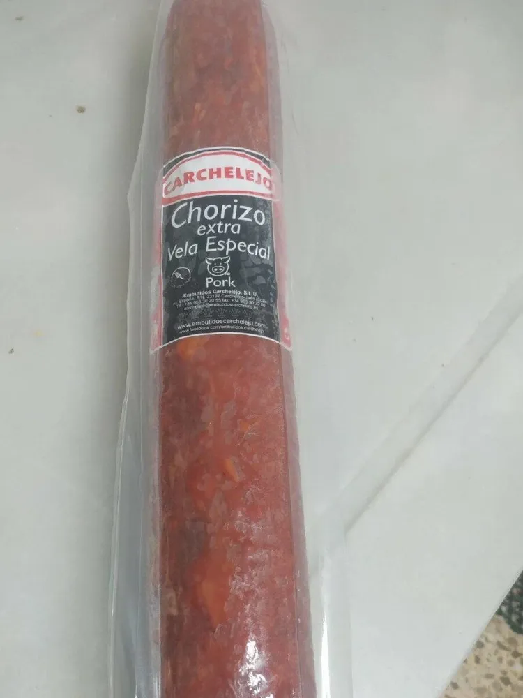 Chorizo extra vela especial