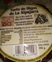 Torta de higos  de la Alpujarra