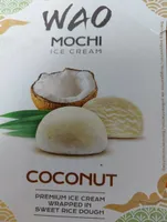 Mochi ice cream coconut
