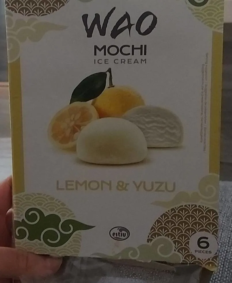 Mochi ice cream Lemon & Yuzu