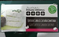 Queso de cabra y castaña confitada