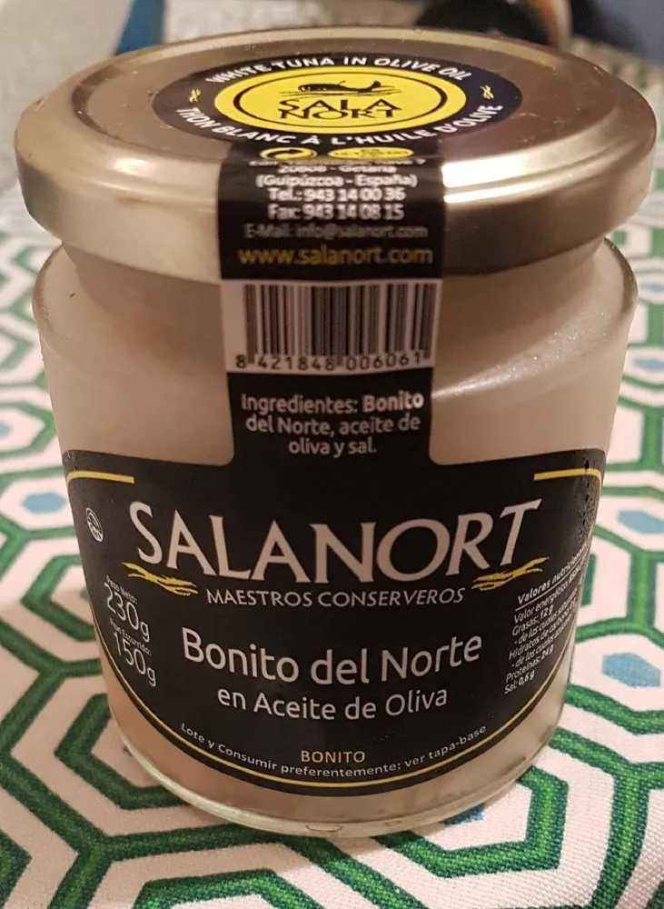 Bonito del norte en aceite de oliva