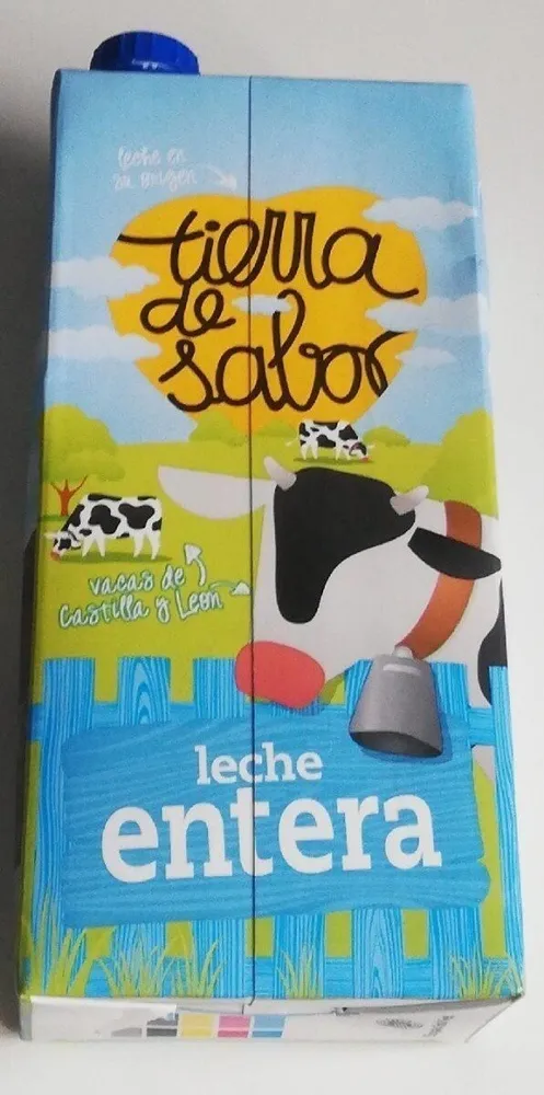 Leche Uht Entera Tierra De Sabor Caja 6 Litros