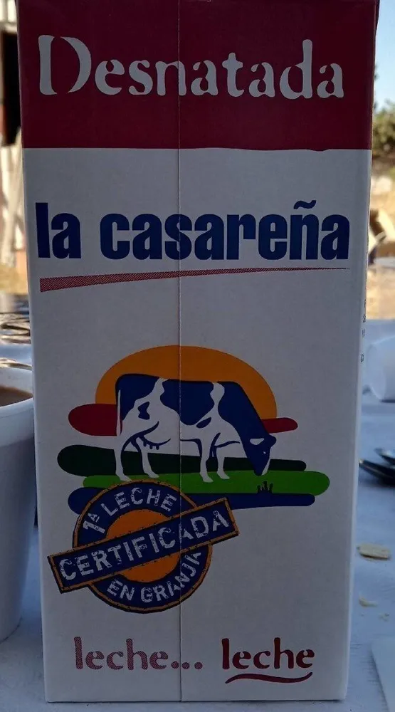 Leche desnatada