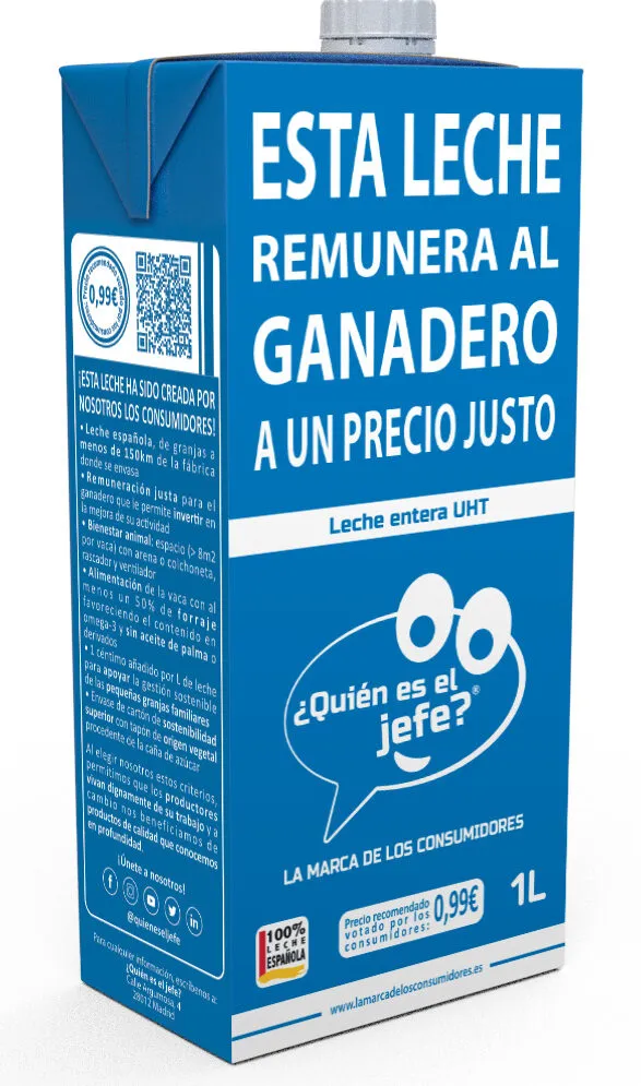 Leche entera UHT