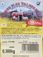 Queso Flor Valsequillo Curado