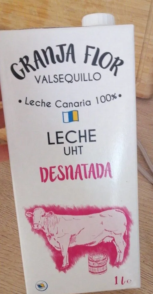 Granja flor valsequillo leche canaria