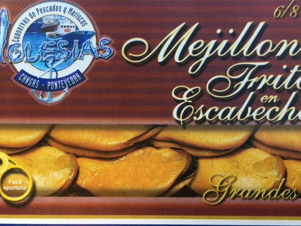 Mejillones fritos en escabeche