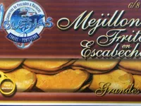 Mejillones fritos en escabeche