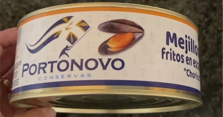 Mejillones fritos en escabeche