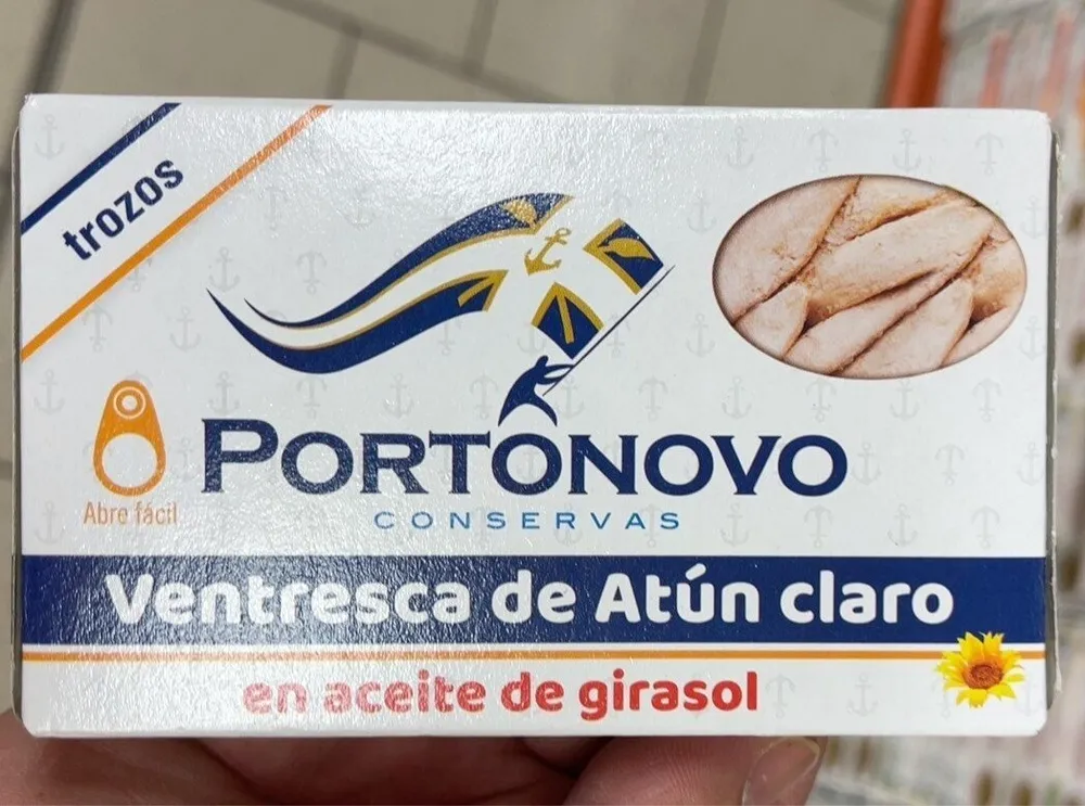 Ventresca de atún claro