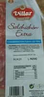 Salchichón Extra Villar