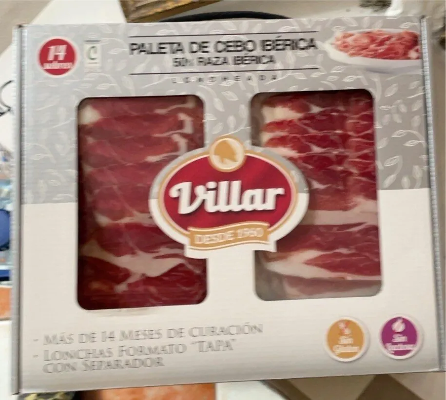 Paleta de cebo iberica