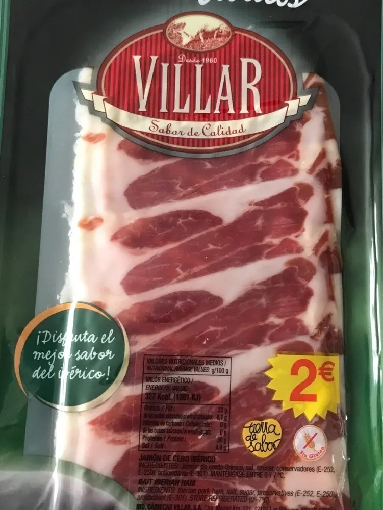 Jamón de cebo ibérico
