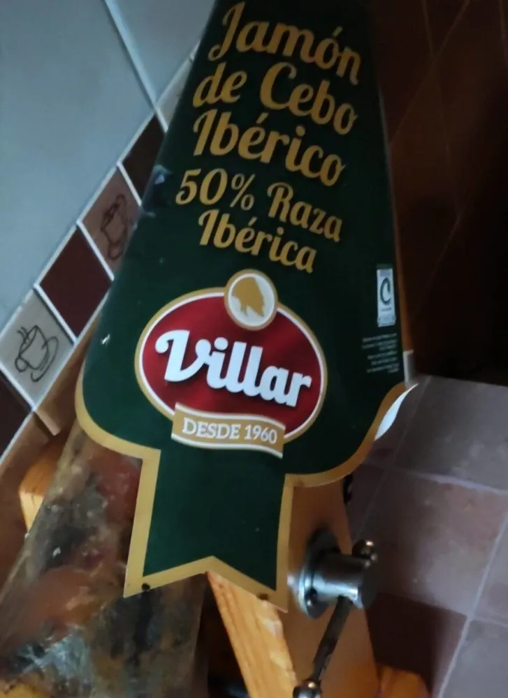 Jamón de cerdo ibérico