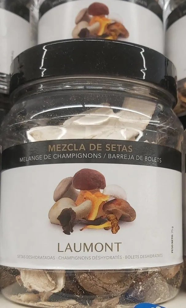 Mezcla de setas