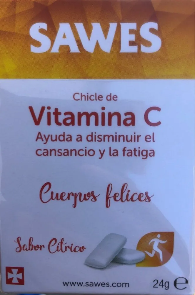 Chicle de vitamina C
