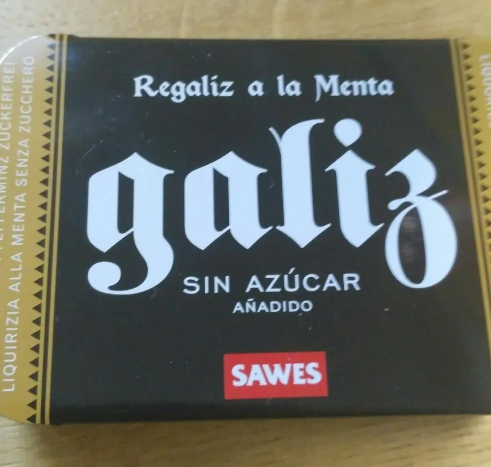 Regaliz a la menta