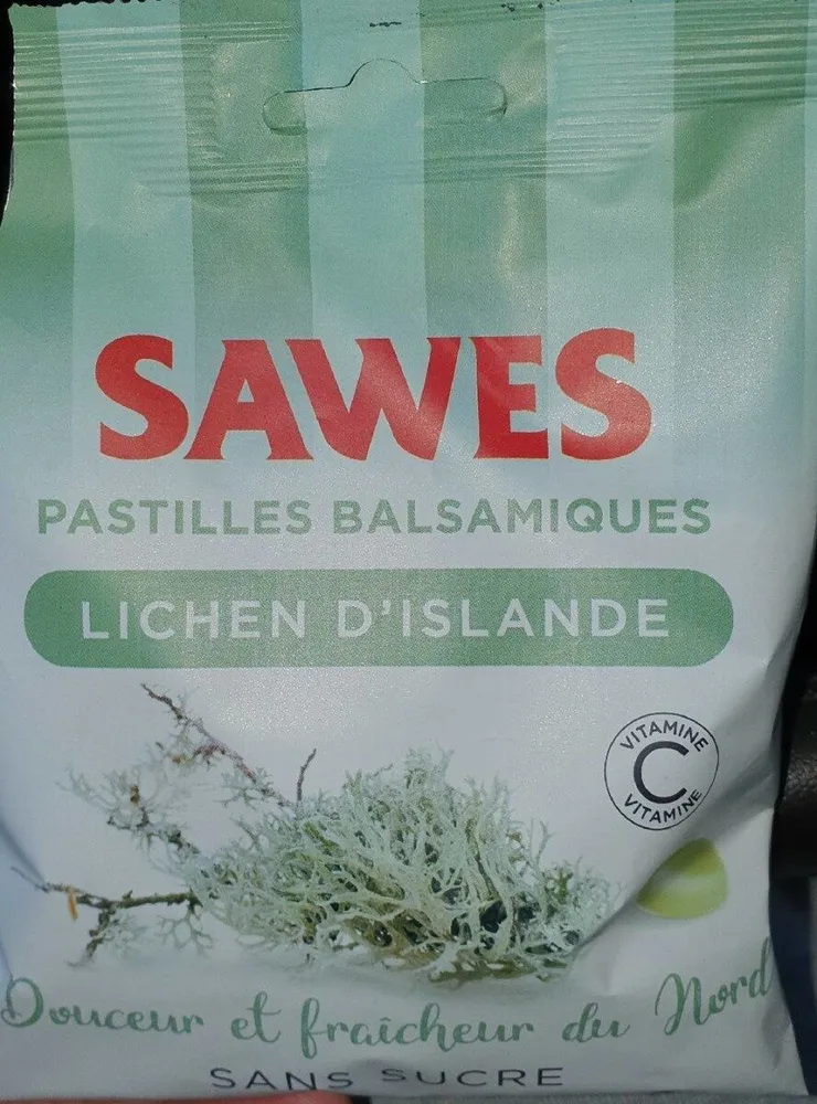 pastilles balsalmiques lichen d'islande