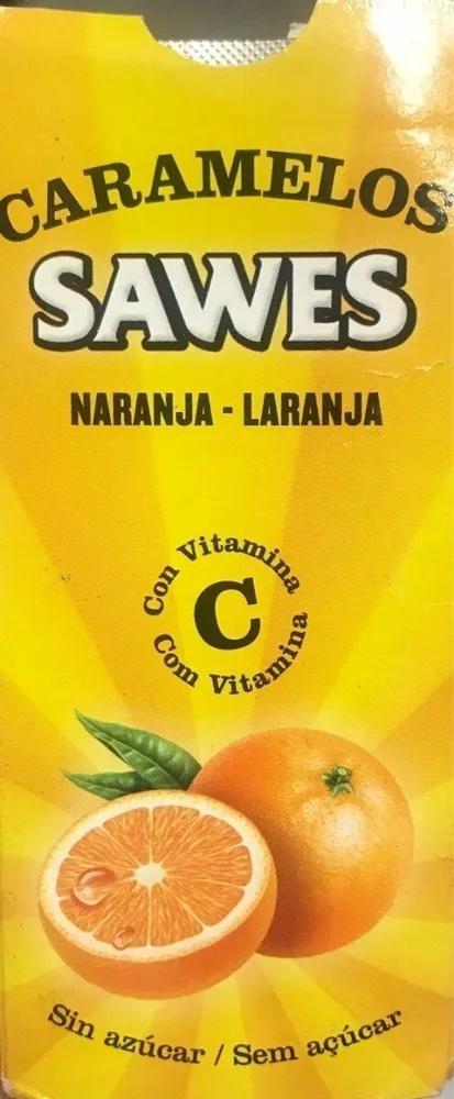 Caramelos naranja