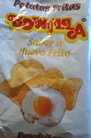 Patatas fritas sabor huevo frito