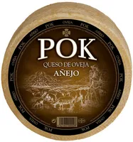 Queso añejo de oveja elaborado con leche cruda