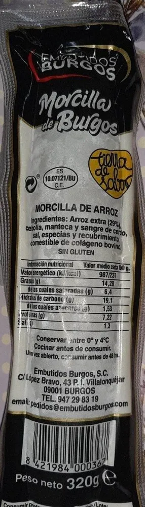 Morcilla de Burgos