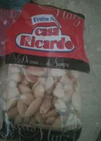 Almendras repelada fritas
