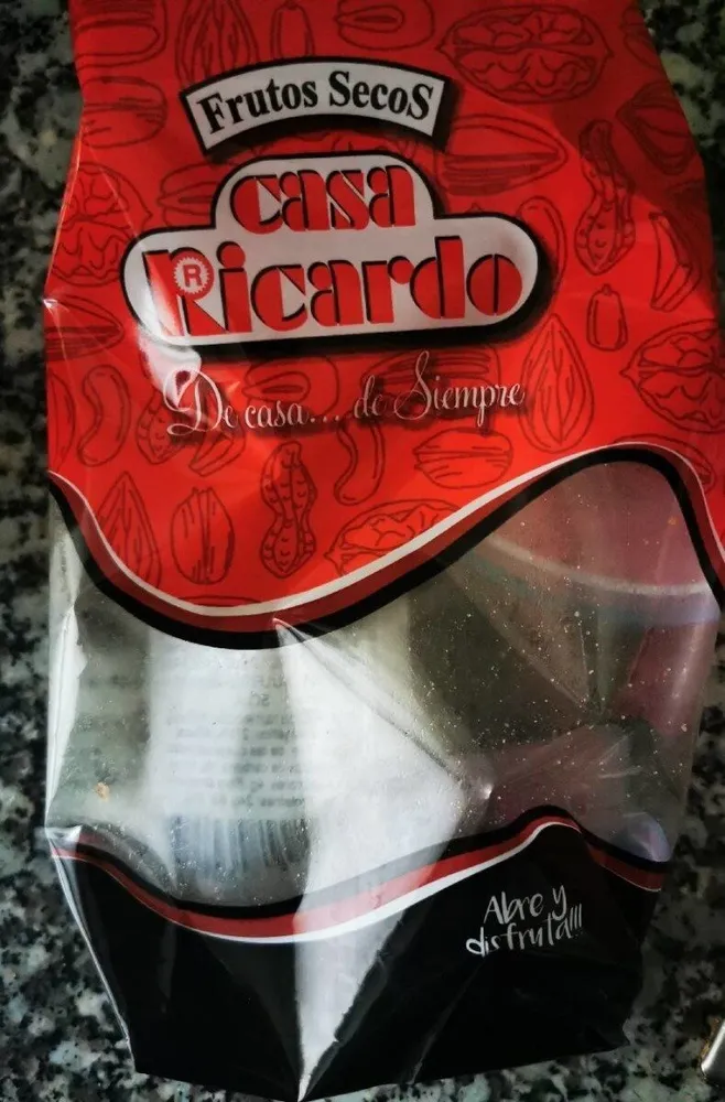 Cacahuetes fritos salados