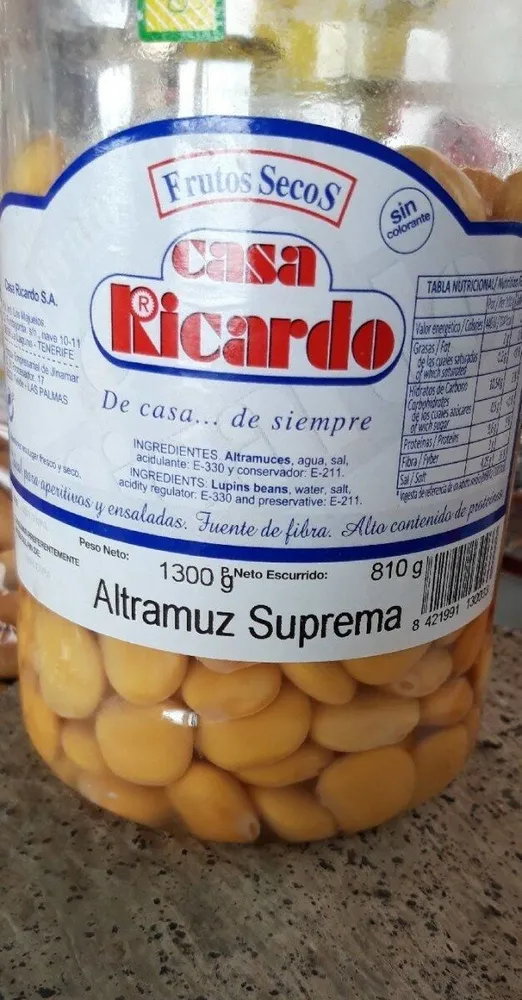 Altramuces suprema