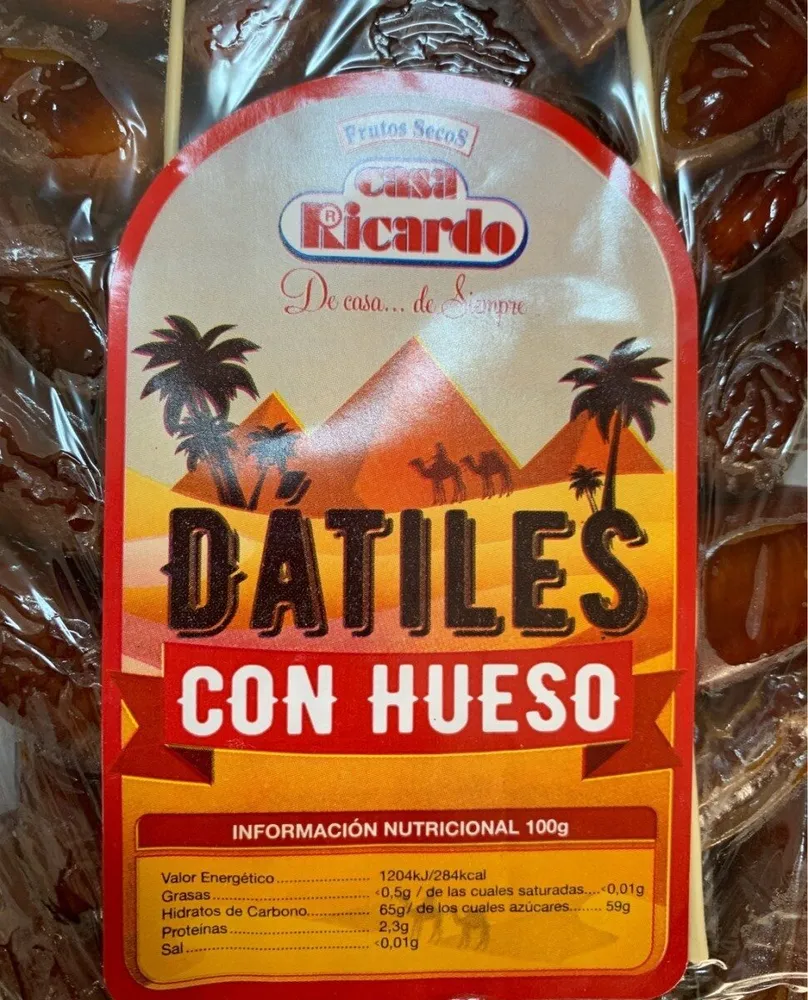 Dátiles con hueso
