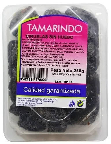 Ciruelas sin hueso