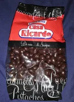 Cacahuetes con chocolate